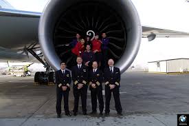 The 777 is only marginally smaller than a 747. Boeing 777 300er Delivery Flight