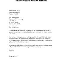 Thank You Letter Job Interview Samples Best Sample Follow Up Letter ...