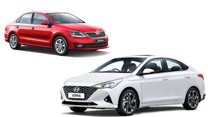 While the latter is only available in candy white and carbon steel, the rider plus can also be bought in brilliant silver and toffee brown. Skoda Rapid Rider Plus Vs Hyundai Verna S Base Variant Specs Comparison