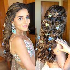 Try searching wedding hairstyles rather than only indian wedding hairstyles. keep your options open, you never know what you'll come across. 50 Trending Indian Bridal Hairstyles For Haldi Mehndi