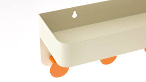 Traditional floor coat, but more colorful. Remember Wall Mounted Coat Rack With Shelf Creme