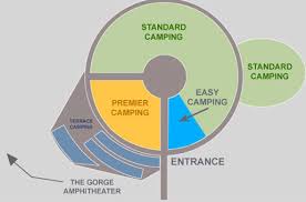 Ft Dave Matthews Band Gorge Camping Pass Terrace Or