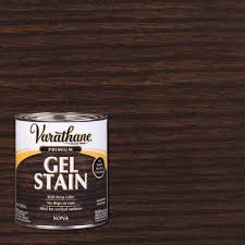 Varathane 1 Qt Kona Wood Interior Gel Stain 2 Pack Gel Stain Gel Stain Furniture Staining Wood