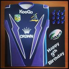 Storm rip eels apart for massive win. Melbourne Storm Jersey Cake Boy Birthday Cake Purple Pride Boy Birthday