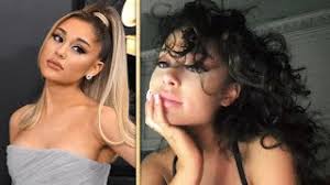 Ariana has her signature style that is a high sleek pony with winged liner complimenting her eyes. Ariana Grande Reveals Her Real Hair While In Quarantine Youtube