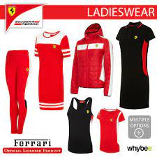 Fabric sewing, quilting & knitting : Ferrari F1 Formula One Team Ladies Womens Clothing T Shirt Polo Pants Leggings Ebay