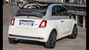 It is possible to shift gears at a rational 2,500 rpms so you can avoid blasting pedestrians with its obscenely loud baby. 2018 Fiat 500 Collezione Cabrio Youtube