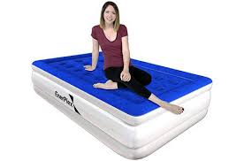 2 Enerplex Premium Luxury Twin Size Air Mattress Inflatable Airbed With Built In Pump In 2020 Twin Air Mattress Air Mattress Air Mattresses