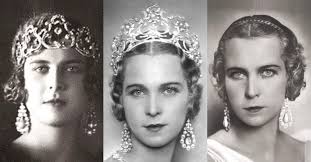 Queen Marie-José's Diamond Earrings