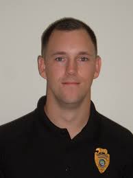 Help Us Welcome Our Newest Officer Please welcome our newest patrol  officer, Travis Byram. Travis was sworn-in this morning.