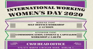 The day celebrates women's achievements without regard to divisions, whether national, ethnic, linguistic, cultural, economic or political. International Working Women S Day Celebration 2020 Hosted By Communist Party Of Ireland Events The National Women S Council Of Ireland