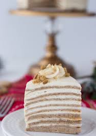 Gingerbread Crepe Cake Recipe Crepe Cake Recipe Cake Crepe Cake