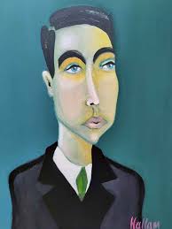 Cool And Charismatic: Portraits By Peter Hallam At Edinburgh's Heriot  Gallery