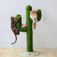 Diy Sisal Rope For Cats Scratching Post Diy Cat Tree Cat Climbing Frame Diy Cat Scratching Post