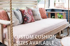 Sunbrella Daybed Custom Cushion Twin Bed Size Home Decor Etsy Outdoor Daybed Cushion Daybed Cushion Porch Swing Bed