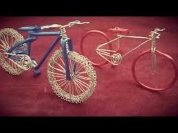 Disfruta del aire libre con las mejores ciclas! Como Hacer Una Bicicleta De Alambre Mueve Los Pedales Youtube