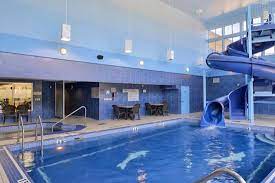 They are very good at welcoming our guests and making sure that they are comfortable during their stay. Indoor Swimming Pool With Waterslide Picture Of Hampton Inn Suites By Hilton Calgary University Northwest Tripadvisor