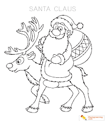 Cold and warm colors, dark and bright. Santa Claus Coloring Page 03 Free Santa Claus Coloring Page