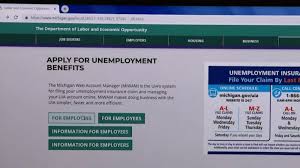Michigan Applies For Additional 300 In Weekly Unemployment Payments