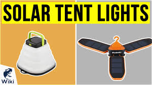 Top 10 Solar Tent Lights Of 2020 Video Review