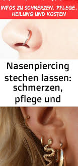 nasenpiercing stechen lassen schmerzen pflege und heilung womz 19 nostril hoop ring piercings nose ring