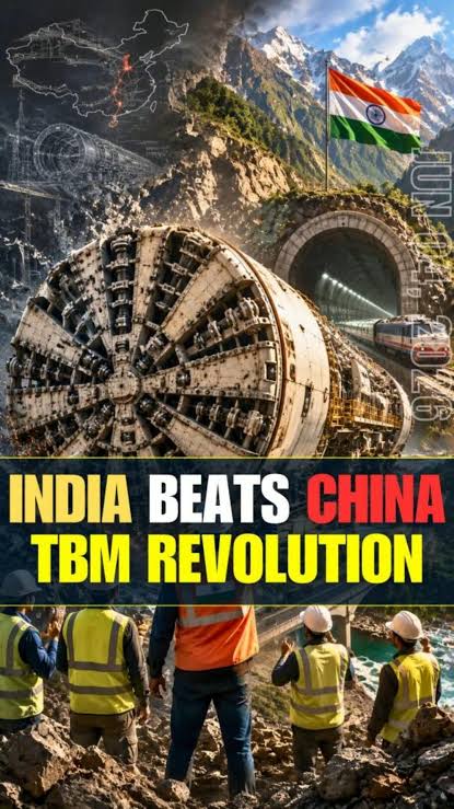 India Beats China: TBM Revolution in Infrastructure and Engineering