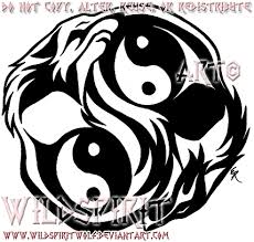 Find and save ideas about yin yang wolf tattoo on tattoos book. Dual Yin Yang Wolves Tattoo By Wildspiritwolf On Deviantart