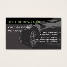 Auto Repair Services Business Card Zazzle Com Car Repair Service Services Business Auto Repair