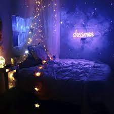 Lovely Bedroom Led Strip Lighting Ideas Only In Omah Home Design Neon Room Decor Dreamy Bedrooms Neon Bedroom