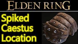 Elden Ring spiked caestus location guide early game fist weapons - YouTube