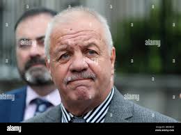 Media outside belfast high court following hi-res stock photography and  images