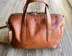 Fossil Sydney Satchel In Brown Fossil Handbags Fossil Bags Satchel