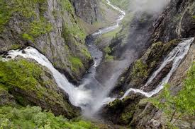 There is a good reason why vøringsfossen is so popular. Double Waterfall Norway Eidfjord Voringfossen 5760 X 3840 Oc Waterfall Eidfjord Norway