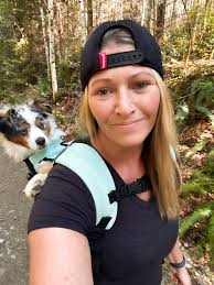 My sweet Copper and mommy out hiking as always … few different hikes over  last few weeks.. always an adventure ❤️