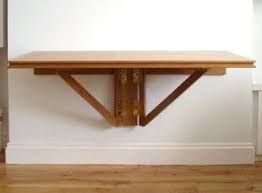 Amazing Folding Wall Table Ideas Saving Space35 Wall Mounted Table Kitchen Wall Mounted Table Wall Table Diy