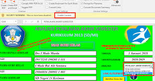 Selama ini excel lebih banyak dikenal dan digunakan sebagai suatu program bawaan dari microsoft untuk input data mentah. Aplikasi Analisis Penilaian K13 Semester 1 Terbaru Info Dunia Edukasi