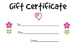 Just make sure it's yours & yours alone—and that it fits the specifications noted in our template. Awesome Gif Image Make Your Own Gift Certificate