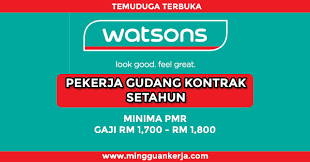 Watson's personal care stores sdn bhd 3.8. Kerja Kosong Watson Shah Alam Mudahnya L