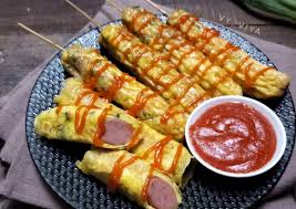 Resep Sostel Sosis Telur Tanpa Cetakan Dengan 2 Cara Oleh Dapurvy Resep Resep Sosis Makanan Dan Minuman