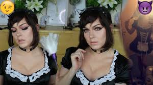Sexy French Maid 😈 Full Body DRAG / Crossdresser Transformation | Boy to  Girl - Halloween 2018 - YouTube
