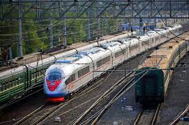 The train is a siemens velaro model, known as the siemens velaro rus. Russian Railways To Launch Sapsan Trains On Moscow St Petersburg Route