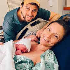 She's here! Welcome to the world 💕 Mia Jayne Adams. Born August 22nd at  3AM at 6lbs 11oz. Officially a party of 4!