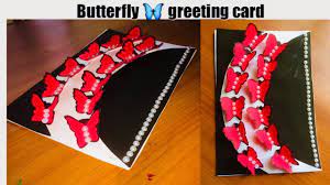 Adjust the picture, zooming or rotating, using touch gestures or mouse. Diy Happy New Year Greeting Card Handmade Creative Greeting Cards Teacher Day Butterflies Card Idea Youtube