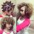 Straw Curls Before And After