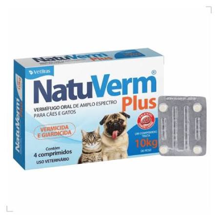 NATU VERM PLUS  - 660MG 10KG