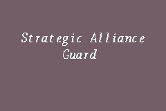 We look forward for mutual beneficial relationships with companies active in oil and gas. Strategic Alliance Guard Syarikat Keselamatan In Wangsa Maju
