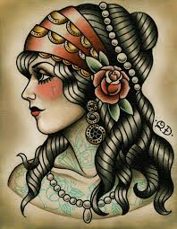 Tattoos Gallery Neo Traditional Gypsy Tattoo Designs 2yr · thestevenbateson · r/drawing. neo traditional gypsy tattoo designs