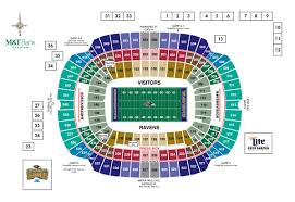 Systematic Ravens Seating Map Tampa Bay Bucs Stadium Map