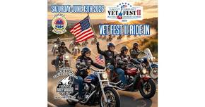 Vet Fest II ride in