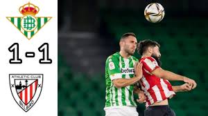 Latest results real betis vs athl. Real Betis Fc Vs Athletic Bilbao 1 1 All Goals And Extended Highlights Copa Del Rey Youtube